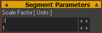 Scale-Factor and Position-List Use when First = Last data point.