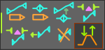 MD16 Blend-Point and Segment toolbar