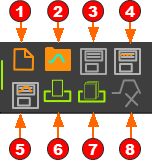 MD16: File toolbar