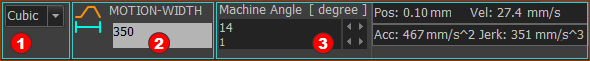 MD16: Motion toolbar