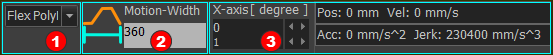 MD17: Motion-toolbar