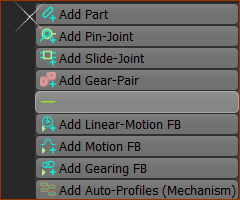 General shortcut-menu