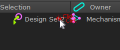 Double-Click in the Selection-Window